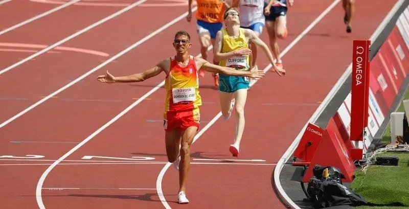  Yassine Ouhdadi en los juegos paral&iacute;mpicos de Tokyo - obtenido de paral&iacute;mpicos.es 