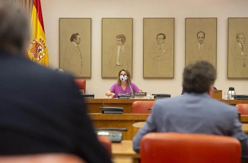  Archivo - La vicepresidenta cuarta del Gobierno y ministra de Transici&oacute;n Ecol&oacute;gica y Reto Demogr&aacute;fico, Teresa Ribera, comparece en la Comisi&oacute;n de Transici&oacute;n Ecol&oacute;gica y Reto Demogr&aacute;fico del Congreso - EUROPA PRESS/A.Ortega.POOL - Europa Press 