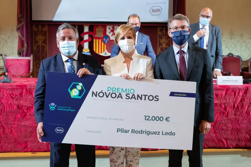  Acto de entrega del XXII Premio N&oacute;voa Santos - XUNTA 