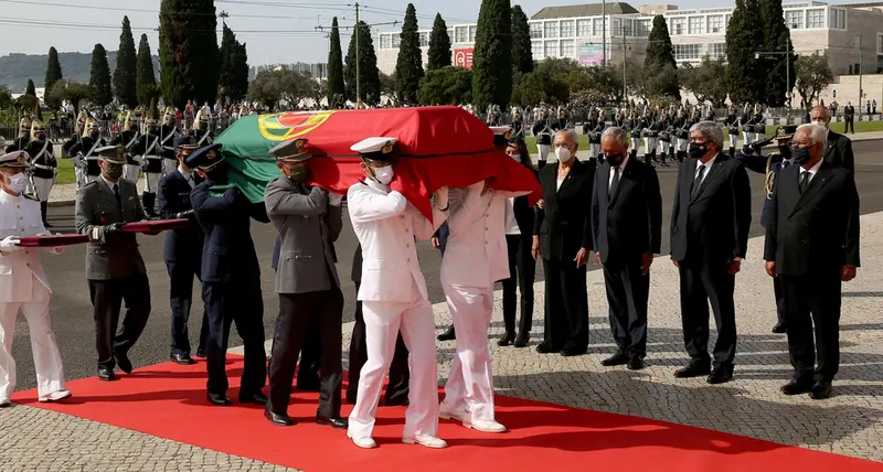  Funeral del expresidente portugu&eacute;s Jorge Sampaio en Lisboa - Pedro Fiuza/ZUMA Press Wire/dpa 