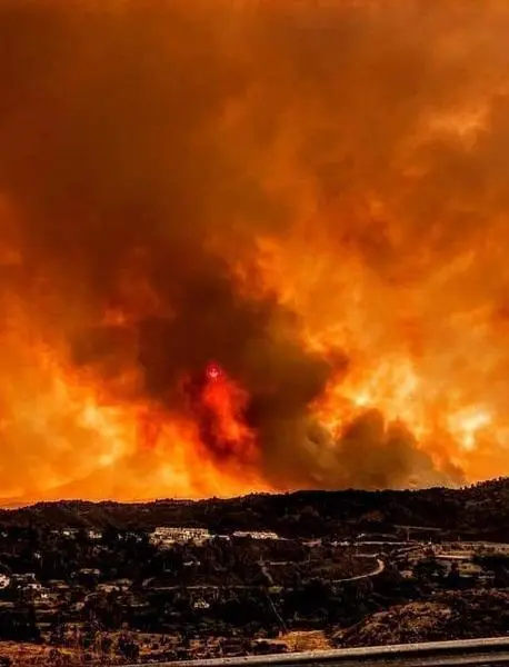  Incendio Sierra Bermeja. Twitter 