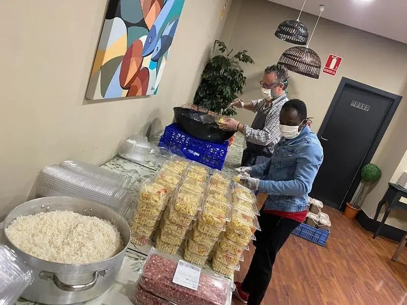  Voluntarios de C&aacute;ritas en C&oacute;rdoba 