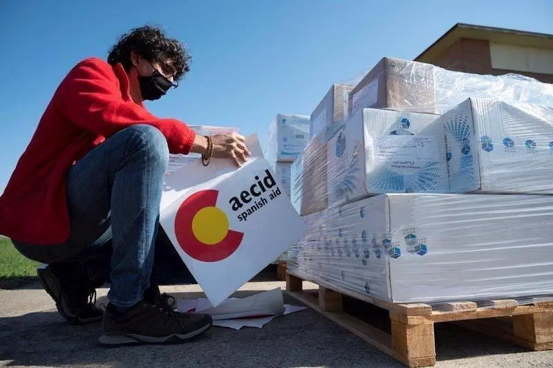  Archivo - Env&iacute;o de ayuda humanitaria de AECID - AECID - Archivo 