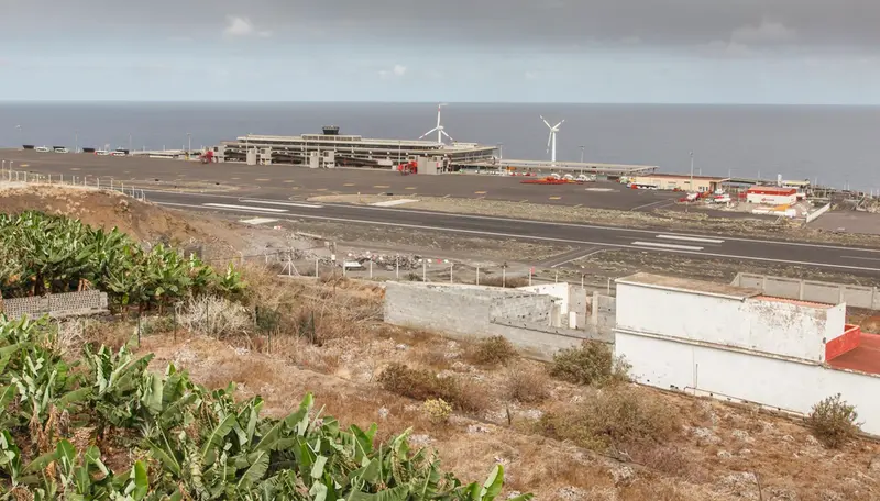  Vista general del aeropuerto de La Palma, despu&eacute;s de su cierre como consecuencia de la nube de ceniza del volc&aacute;n de Cumbre Vieja, a 24 de septiembre de 2021 - Europa Press 