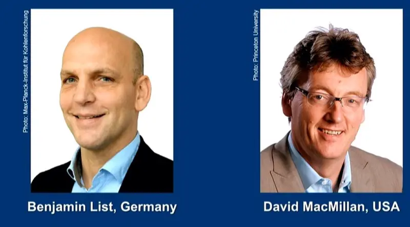 <p> Premiados con el Nobel de Qu&iacute;mica 2021 - NOBEL PRIZE.ORG </p>