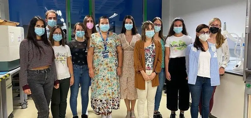 <p> Nat&aacute;lia Lima, Marcos Fernandez Fondevila y Eva N&oacute;voa </p>