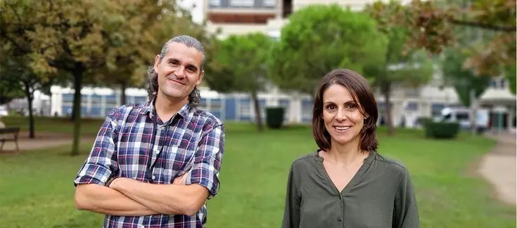 <p> David Llobet-Nav&agrave;s y Ruth Rodr&iacute;guez Barrueco </p>