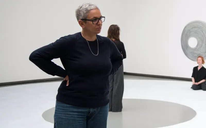 <p> La artista galardonada con el Premio Nacional de Artes Pl&aacute;sticas 2021, Dora Garc&iacute;a, muesta su gratitud por ser elegida para este premio, al tiempo que ha defendido que "el arte tiene que ser accesible para todos". - ISABELLE ARTHUIS </p>