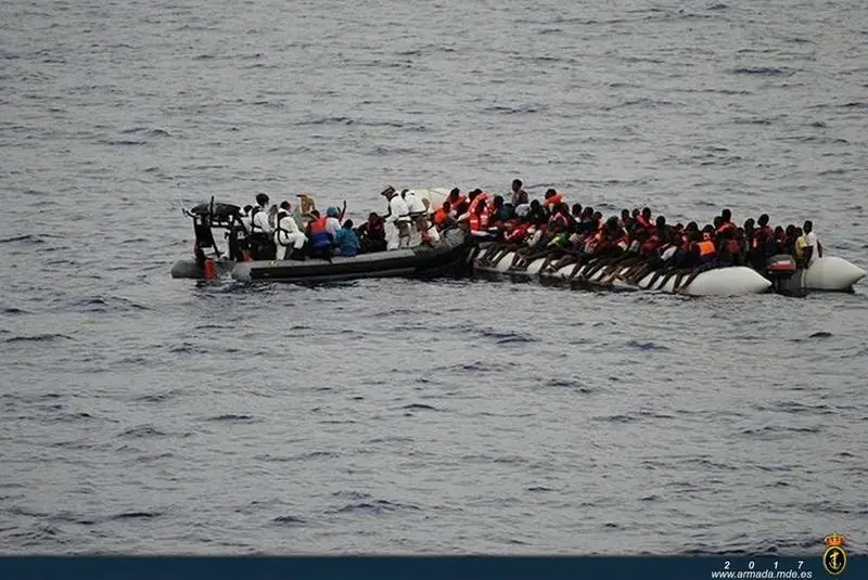 <p> Salvamento Mar&iacute;timo rescata a m&aacute;s de 200 migrantes. </p>