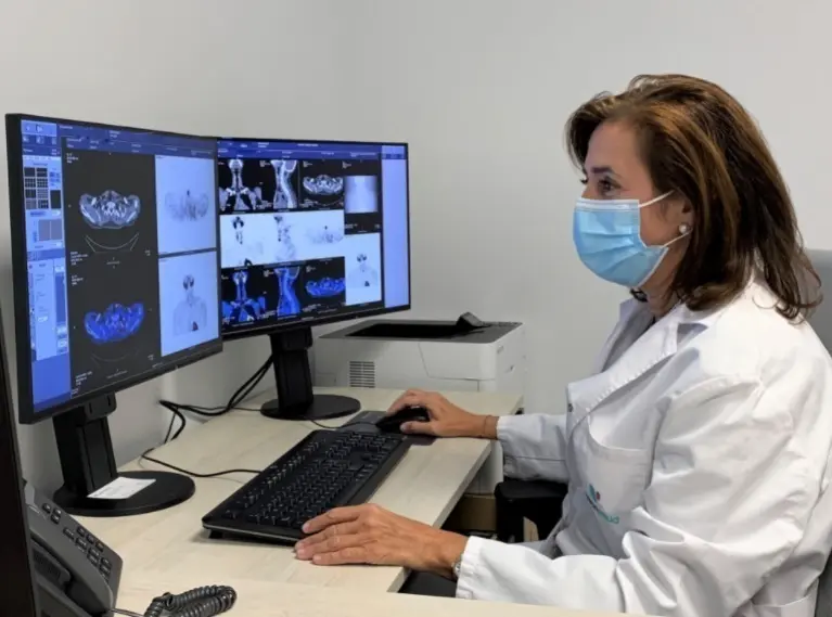 <p> R&aacute;pidamente la medicina nuclear se est&aacute; estableciendo como un m&eacute;todo de diagn&oacute;stico precoz de alta eficacia. </p>