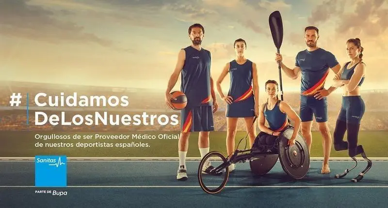 <p> Sanitas lleva tiempo patrocinando y cuidando de los atletas espa&ntilde;oles. </p>