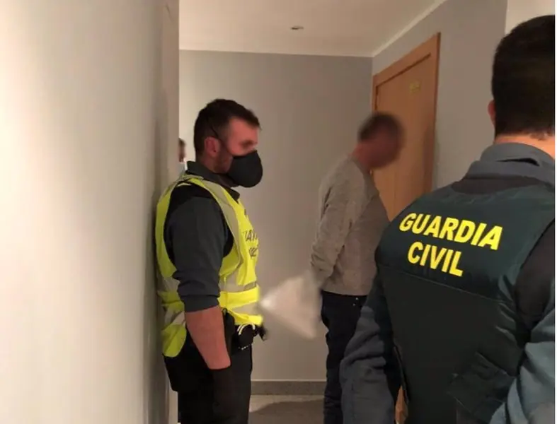 <p> Detenci&oacute;n en Lardero - GUARDIA CIVIL </p>