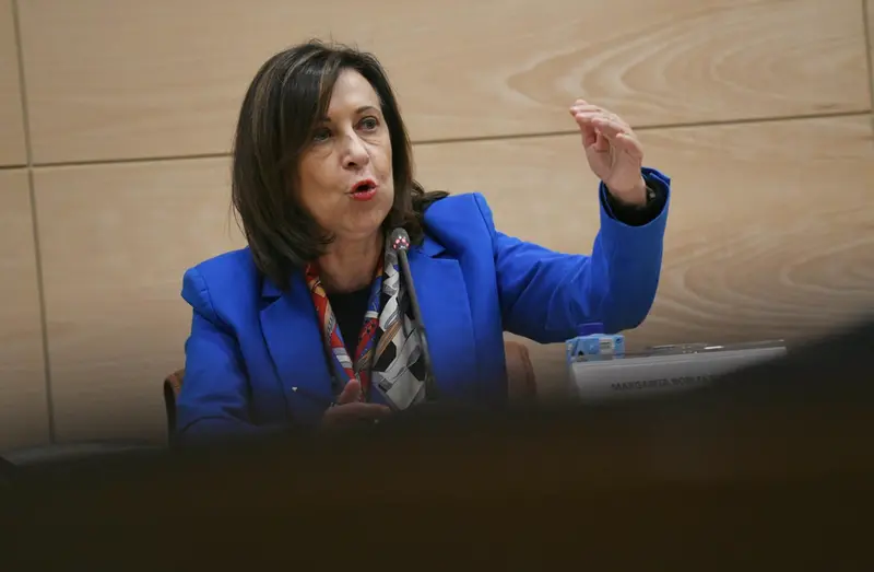 <p> La ministra de Defensa, Margarita Robles - Fernando S&aacute;nchez - Europa Press </p>
