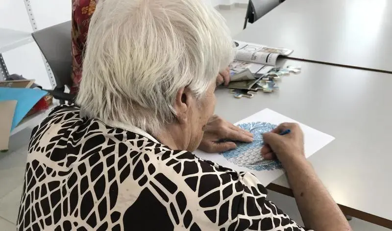 <p> Anciana. Junta de Andaluc&iacute;a </p>