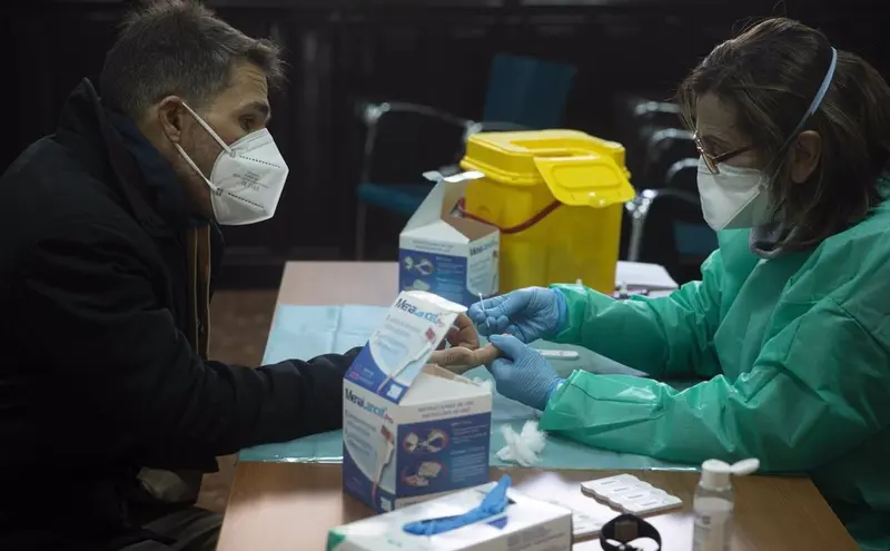 <p> Archivo - Test de ant&iacute;genos (archivo) - EUROPA PRESS - Archivo </p>