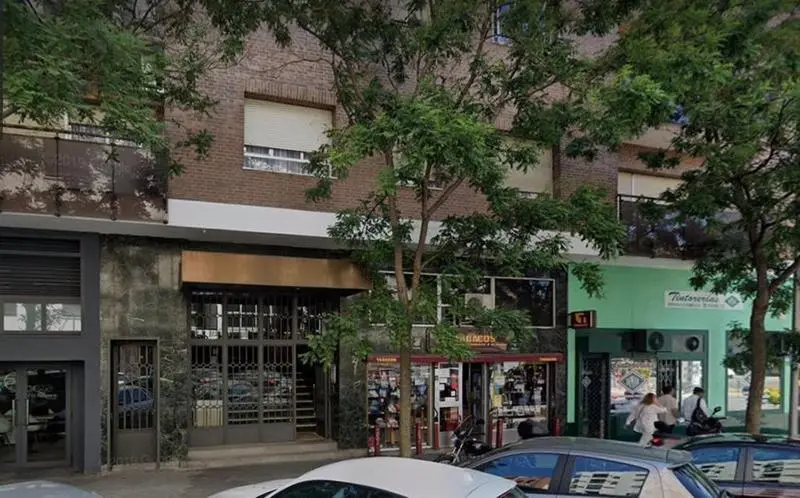 <p> Edificio donde se produjo el crimen </p>