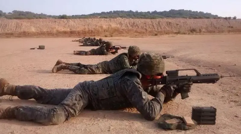 <p> Militares BRI X Cerro Muriano - Archivo </p>