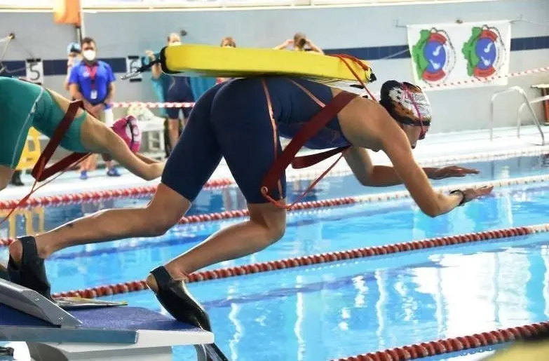 <p> El socorrismo vuelve a celebrar competiciones. </p>