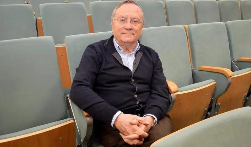 <p> El fundador del Instituto de Ciencias de la Vida de la UCV, Justo Aznar </p>