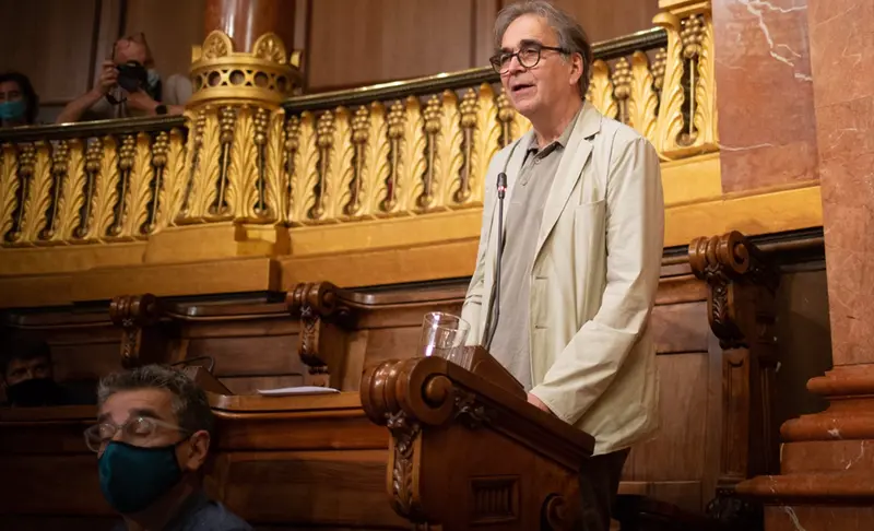 <p> Archivo - El exteniente de alcalde de Cultura de Barcelona Joan Subirats,en una imagen da archivo. - David Zorrakino - Europa Press - Archivo </p>