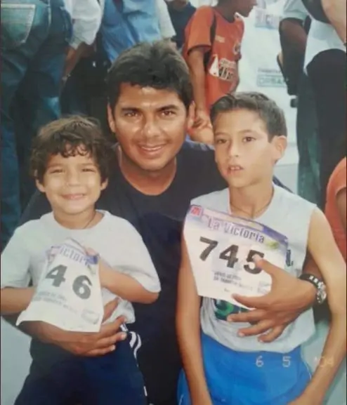 <p> Diego y Mauro </p>