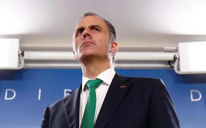 <p> Archivo - Imagen de archivo del portavoz de Vox en el Ayuntamiento de Madrid y secretario general de la formaci&oacute;n, Javier Ortega Smith. - &Oacute;scar J.Barroso - Europa Press - Archivo </p>