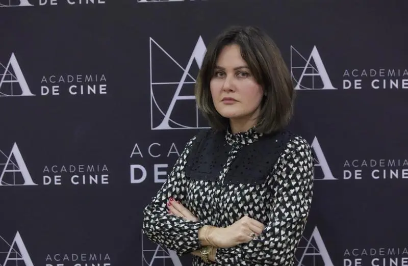 <p> Sahraa Karimi, en Madrid. </p>