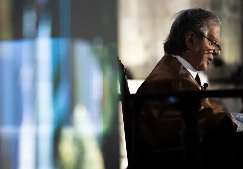 <p> Archivo - El arquitecto Ricard Bofill durante el acto de investidura como doctor &lsquo;honoris causa&rsquo; por la Universidad Polit&eacute;cnica de Catalu&ntilde;a en la Bas&iacute;lica Santa Mar&iacute;a del Mar de Barcelona, a 30 de septiembre de 2021 - Joan Mateu - Europa Press - Archivo </p>