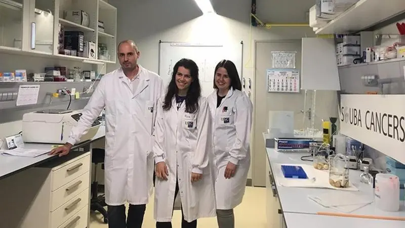 <p> El grupo de investigaci&oacute;n de la USC. </p>