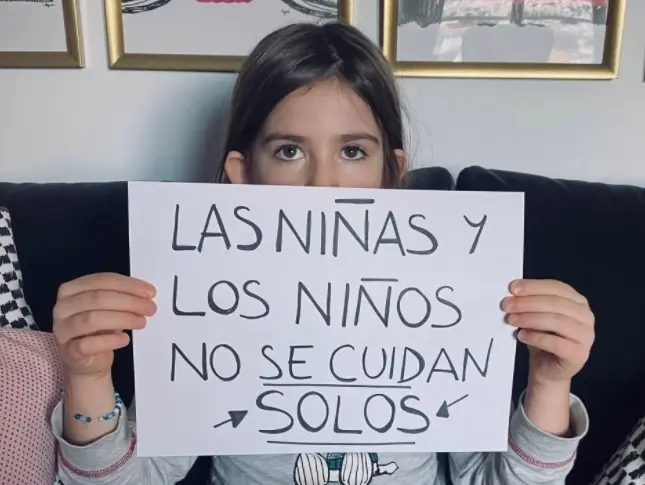 <p> Los ni&ntilde;os y ni&ntilde;as que tienen Covid no pueden quedarse solos. </p>