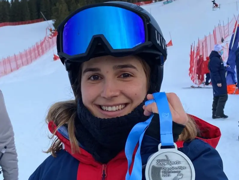 <p> La rider espa&ntilde;ola Irati Idiakez acab&oacute; en segunda posici&oacute;n en la final de snowboard paral&iacute;mpico </p>