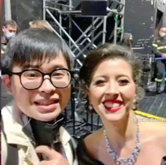 <p> Lisette Oropesa y Liu, imgane de Twitter </p>