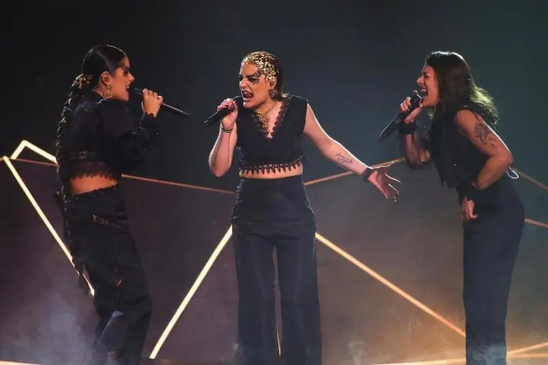 <p> Tanxugueiras en el Benidorm Fest - RTVE </p>