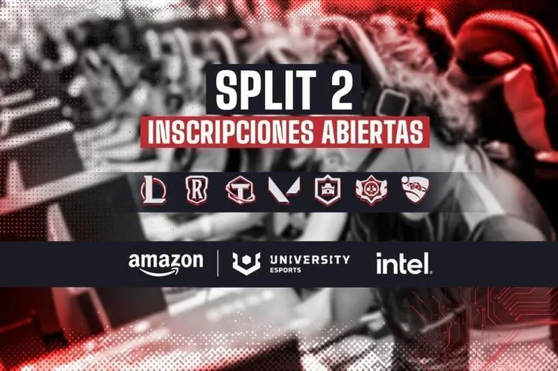 <p> 2&ordm; Split de la liga Amazon UNIVERSITY Esports </p>