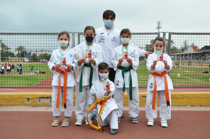 <p> Promesas del CLub Kim&eacute; en el Campeonato de Andaluc&iacute;a en Carranque </p>