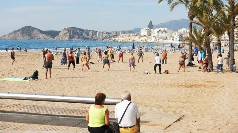 <p> Mayores en viaje de IMSERSO. </p>