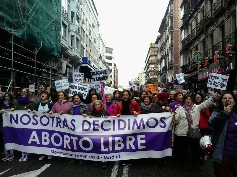 <p> Aborto libre. </p>