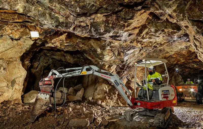 <p> Archivo - Mina de wolframio en Galicia. - RAFAELLA RESOURCES - Archivo </p>