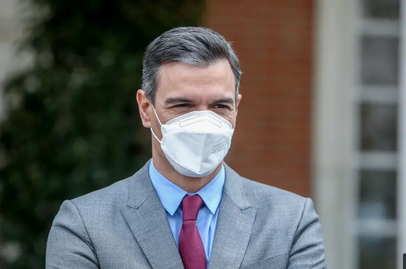 <p> Archivo - El presidente del Gobierno, Pedro S&aacute;nchez, en el acto de recibimiento a los deportistas que han representado a Espa&ntilde;a en los Juegos Ol&iacute;mpicos de Invierno Beijing 202, en el Complejo de la Moncloa. </p>