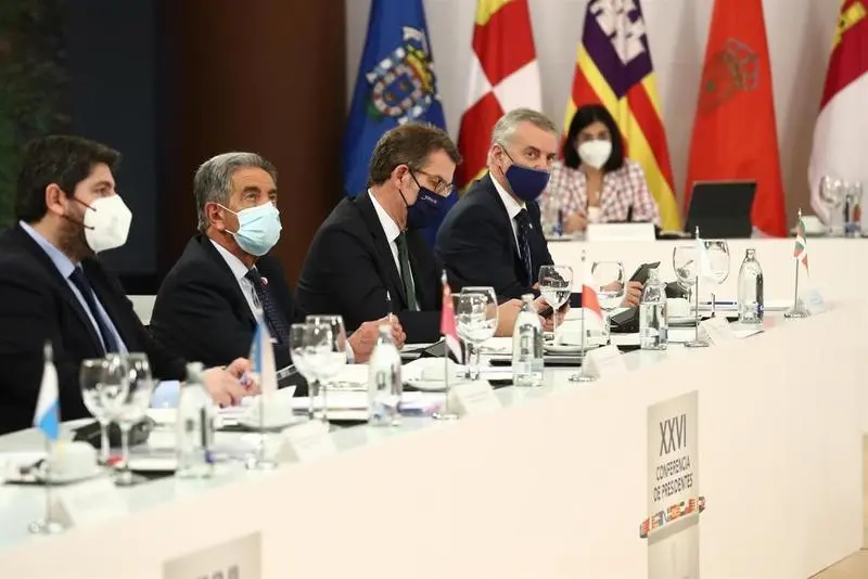 <p> Conferencia de Presidentes de La Palma, Islas Canarias </p>