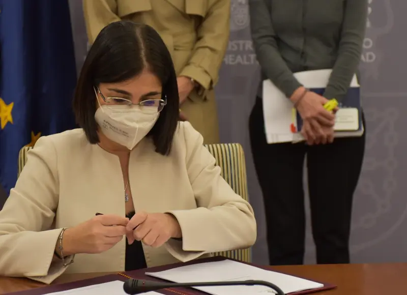 <p> Archivo - Ministra de Sanidad, Carolina Darias - MINISTERIO DE SANIDAD - Archivo </p>