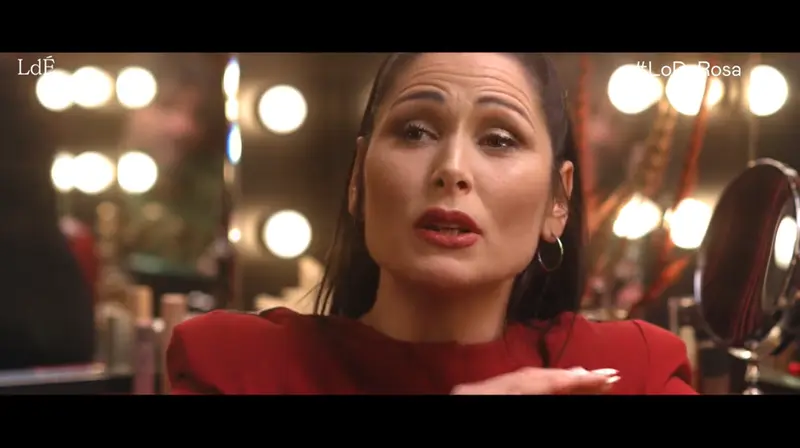 <p> Rosa L&oacute;pez en la entrevista con Jordi &Eacute;vole. Fuente: Twitter </p>