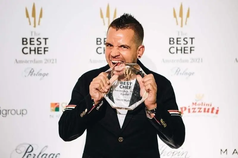 <p> Chef Dabid Mu&ntilde;oz. </p>