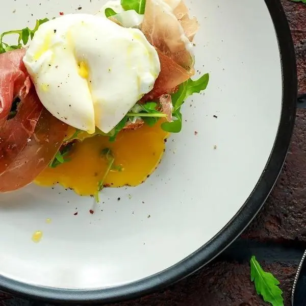 <p> Tostada de huevo y jam&oacute;n </p>