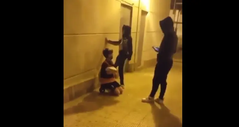 <p> Agresi&oacute;n a un joven en Bilbao | @totorika23 </p>