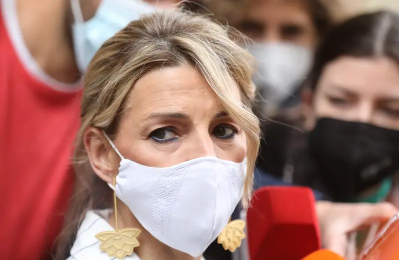 <p> La vicepresidenta segunda del Gobierno y ministra de Trabajo y Econom&iacute;a Social, Yolanda D&iacute;az. - Isabel Infantes - Europa Press </p>