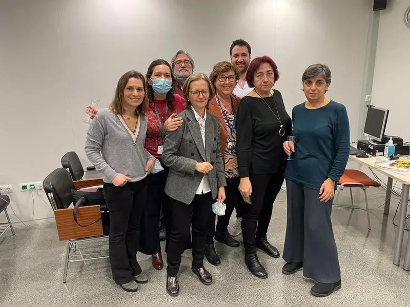 <p> Imagen del grupo organizador del XXXI Congreso. - SEFC </p>