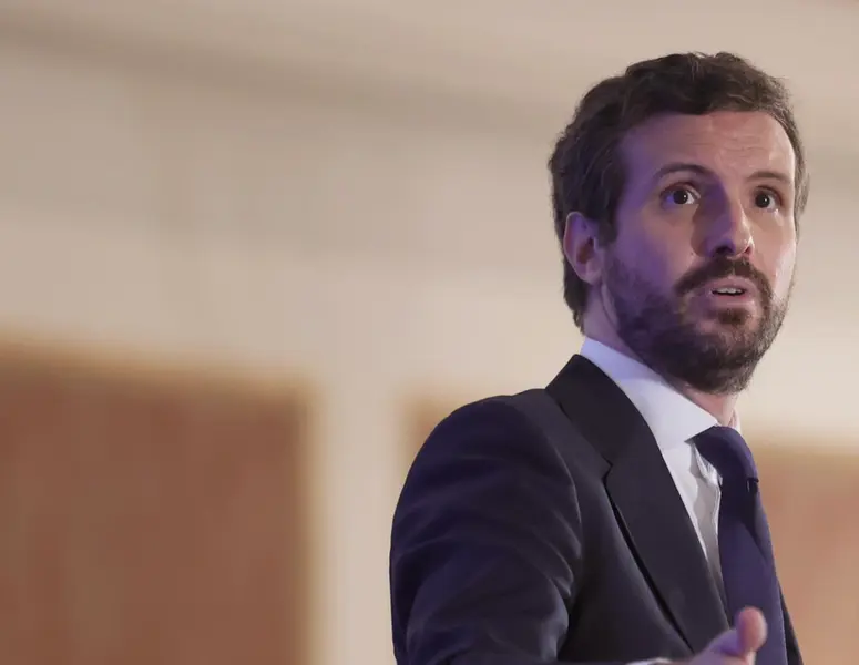 <p> El presidente del Partido Popular, Pablo Casado, - Eduardo Parra - Europa Press </p>