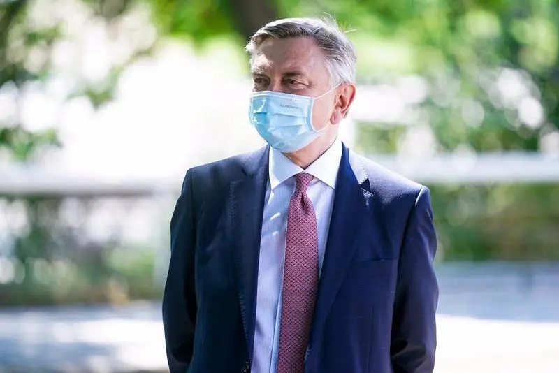 <p> El embajador de la Federaci&oacute;n de Rusia en Espa&ntilde;a, Yury Korchagin, interviene en la inauguraci&oacute;n de un busto en homenaje al astronauta Yuri Gagarin, a 8 de junio de 2021, en el Parque Tierno Galv&aacute;n, Madrid, (Espa&ntilde;a). Fuente: Europa Press </p>