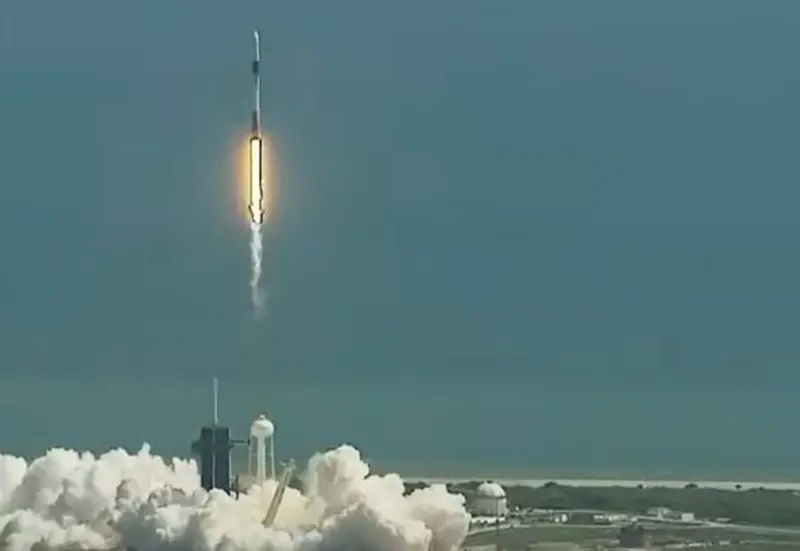 <p> Despegue de Axiom Mission 1 - NASA </p>